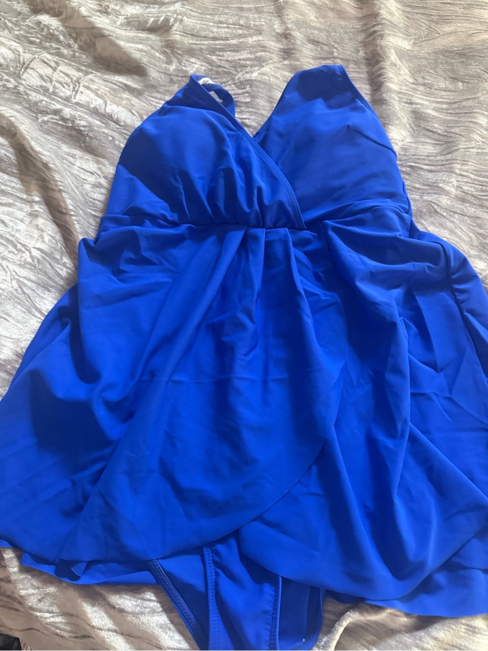Bold Royal Blue Swimdress